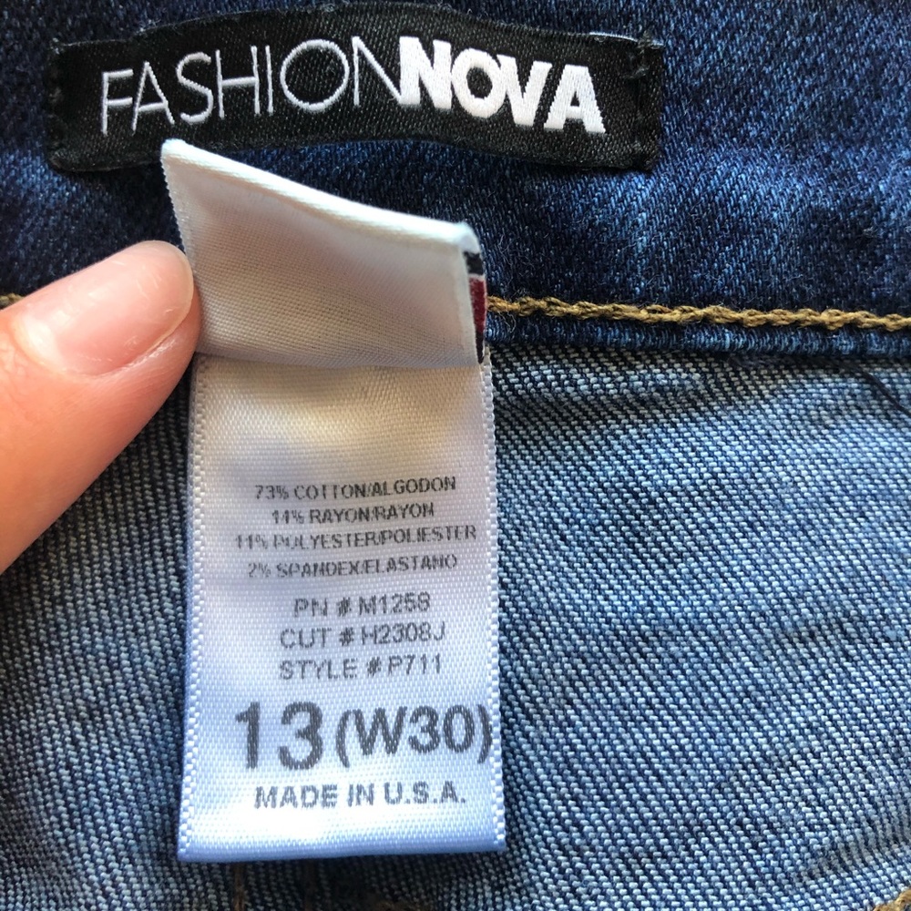 Fashion Nova High Waisted Jeans View 2